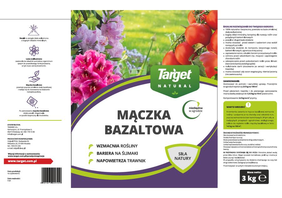 Mączka bazaltowa 3 kg TARGET