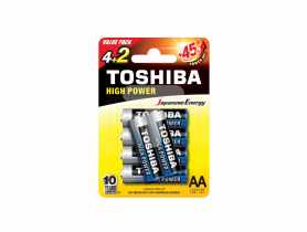 Baterie alkaiczne AA 4 szt. TOSHIBA