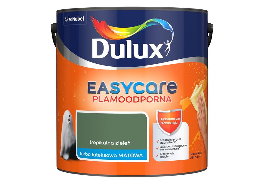 Farba lateksowa EasyCare 2,5 L tropikalna zieleń DULUX