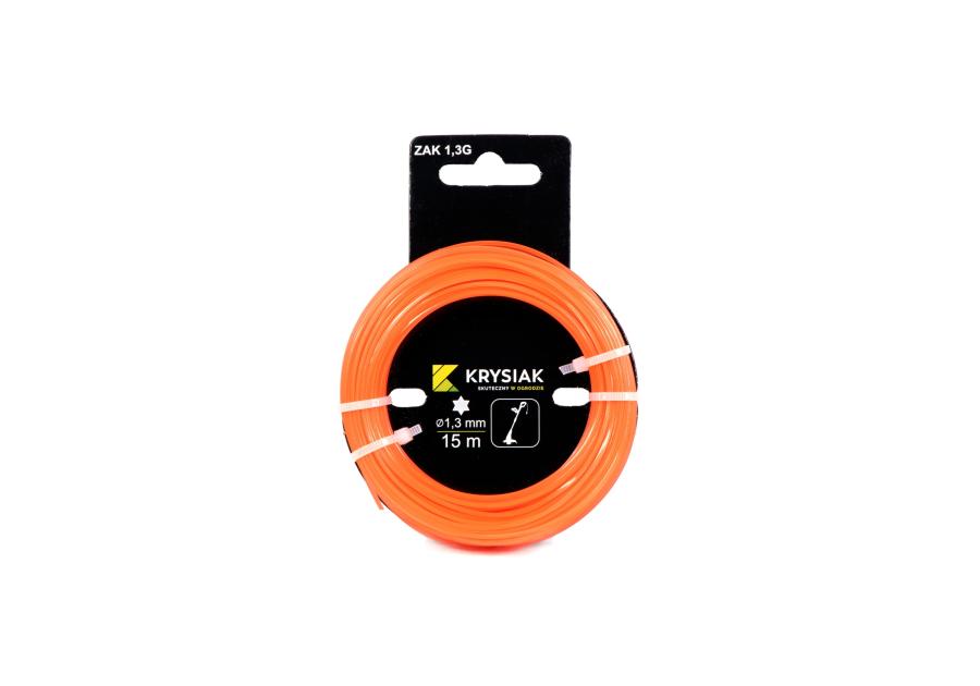 Żyłka tnąca 1,3 mm x 15 m gwiazdka KRYSIAK
