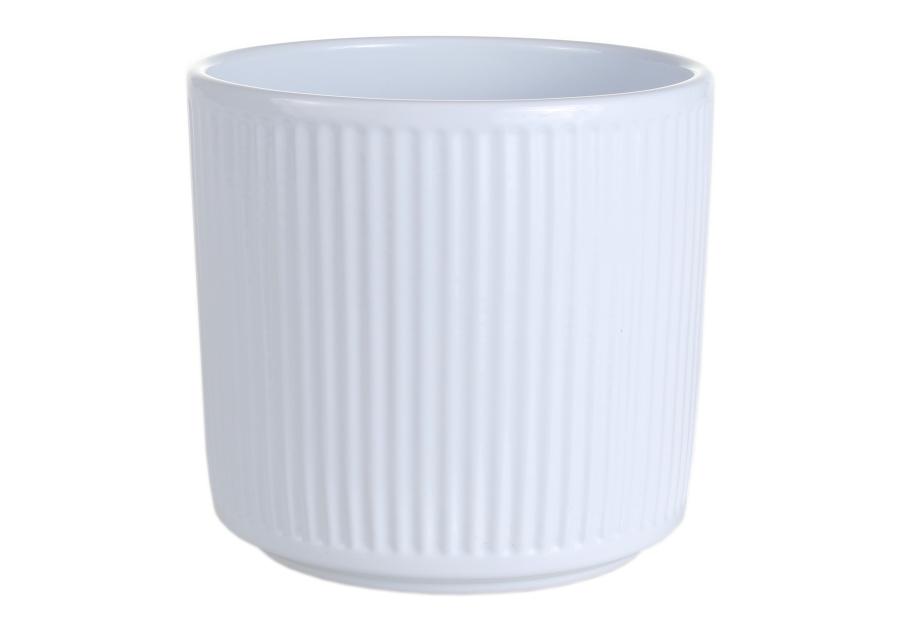 Osłonka doniczkowa Cylinder 995 - 14 cm biały CERMAX