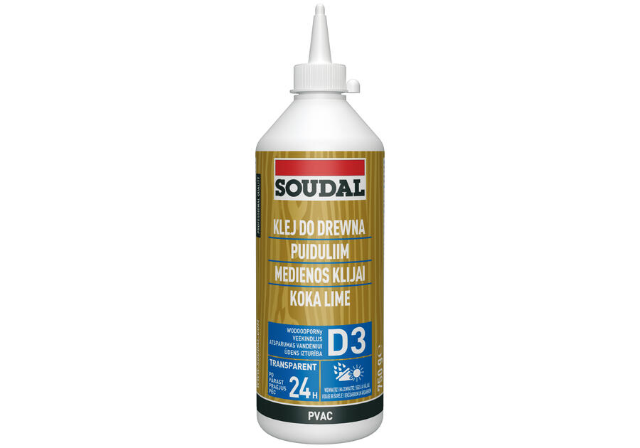 Wodoodporny klej do drewna 65A - 750 g SOUDAL