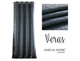 Zasłona Glamour Blackout VERAS granatowy 140x250 cm AMELIAHOME