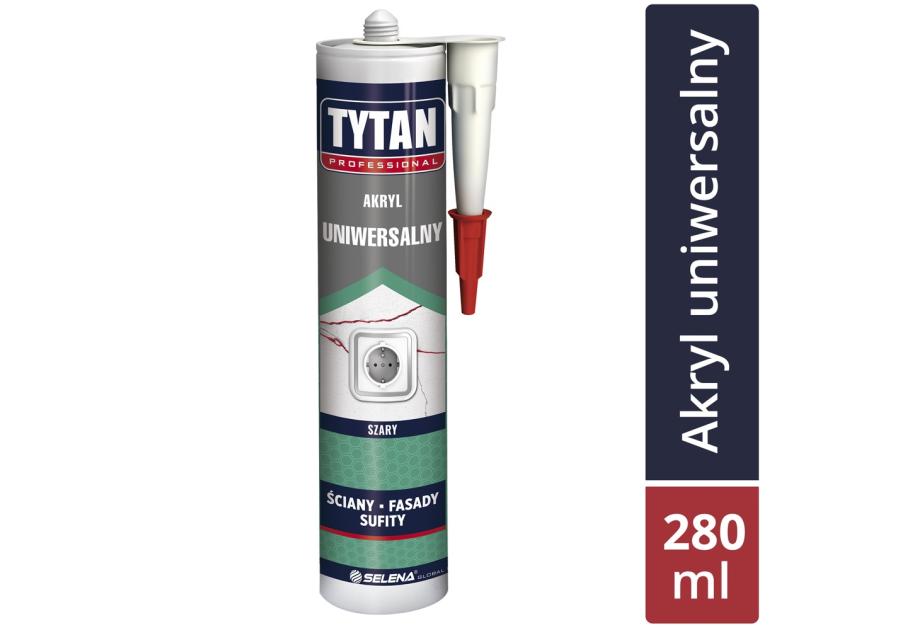 Akryl uniwersalny szary 280 ml TYTAN PROFESSIONAL