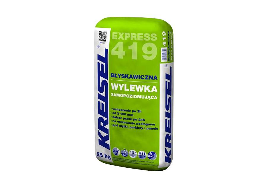 Wylewka samopoziomująca Express 419 - 25 kg KREISEL