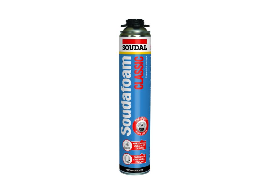 Pianka pistoletowa Soudafoam Classic Gun 750 ml SOUDAL