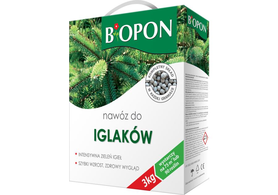 Nawóz do iglaków 3 kg BIOPON