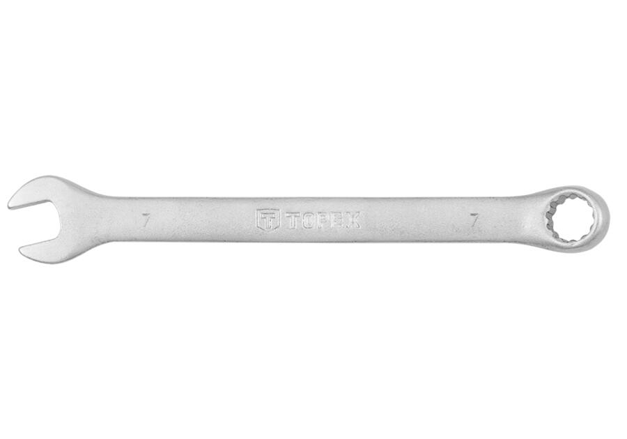 Klucz płasko-oczkowy 7 x 110 mm TOPEX