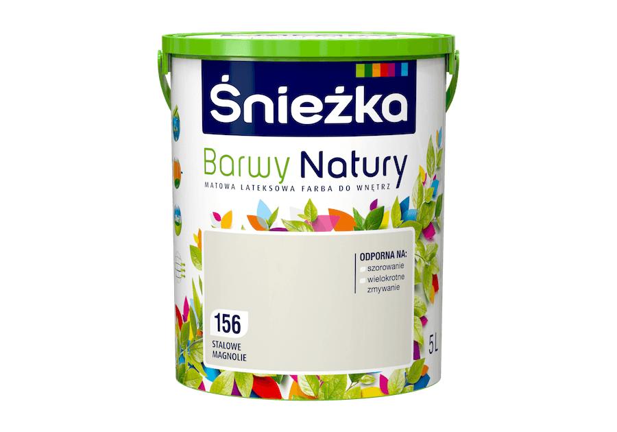 Farba do ścian i sufitów stalowe magnolie 5 L ŚNIEŻKA