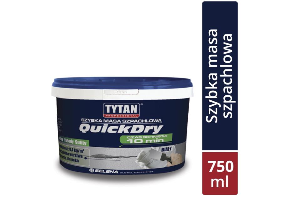 Masa szpachlowa szybka QuickDry 750 ml TYTAN PROFESSIONAL