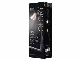 Lampa biurkowa LED Glory champagne EMOS