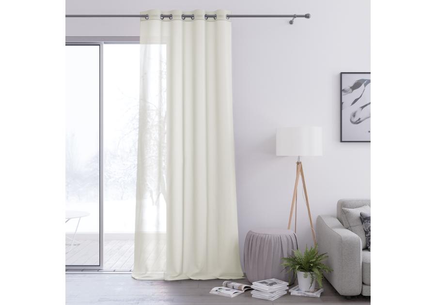 Firanka Voile Eyelets kremowy 140x250 cm AMELIAHOME