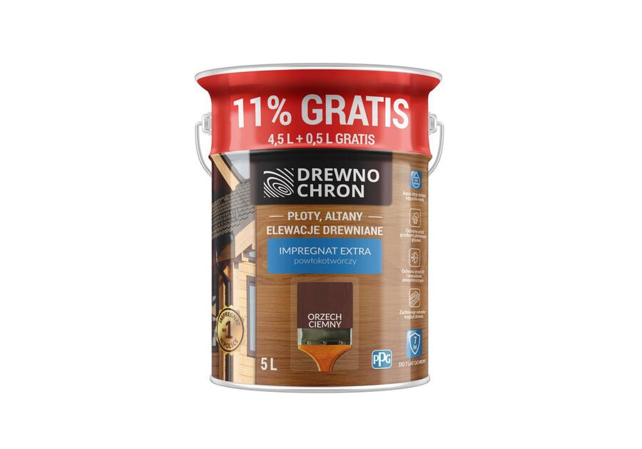 Impregnat powłokotwórczy Orzech ciemny 5 L DREWNOCHRON