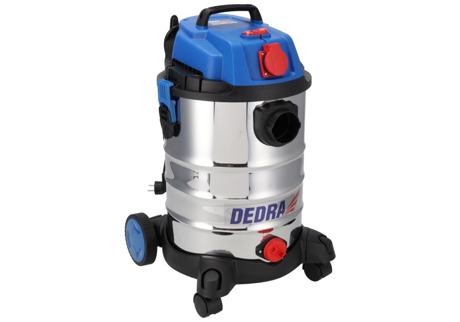 Odkurzacz warsztatowy 1400 W - 30 L DED6601 DEDRA