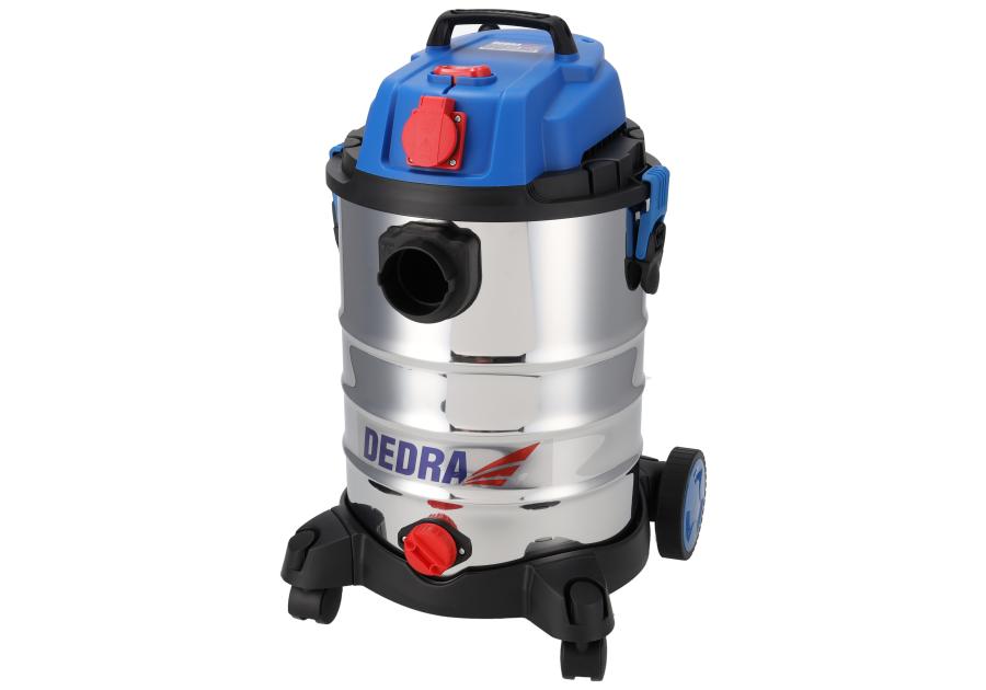 Odkurzacz warsztatowy 1400 W - 30 L DED6601 DEDRA