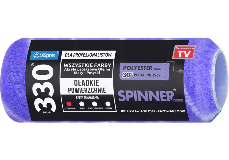 Wałek Spinner S18W9 seria 330 gładkie powierzchnie BLUEDOLPHIN