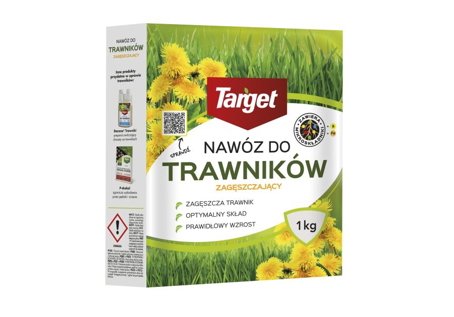 Granulat do trawników zageszczający i wypierający chwasty z mikroskładników 1 kg TARGET