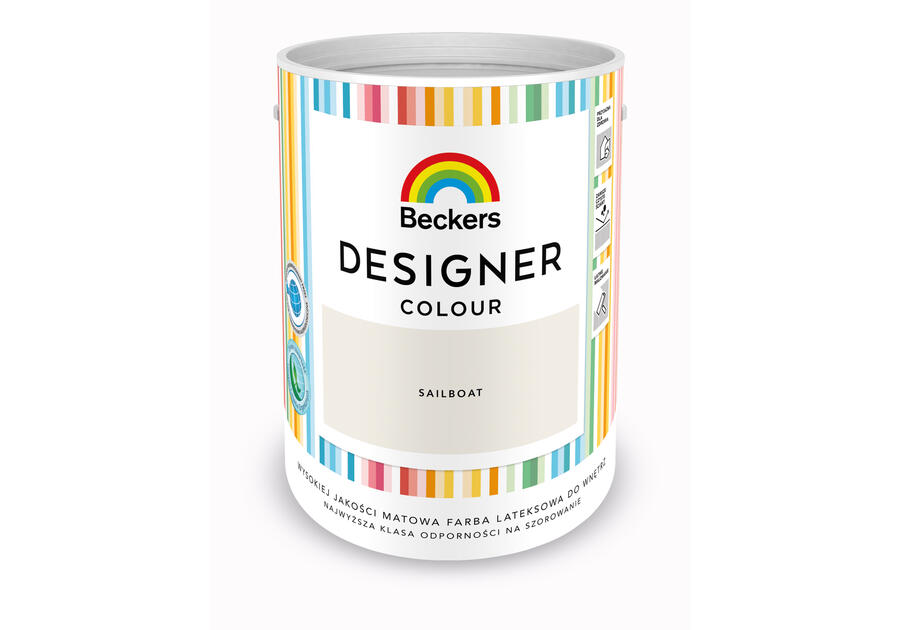 Farba lateksowa Designer Colour Sailboat 5 L BECKERS
