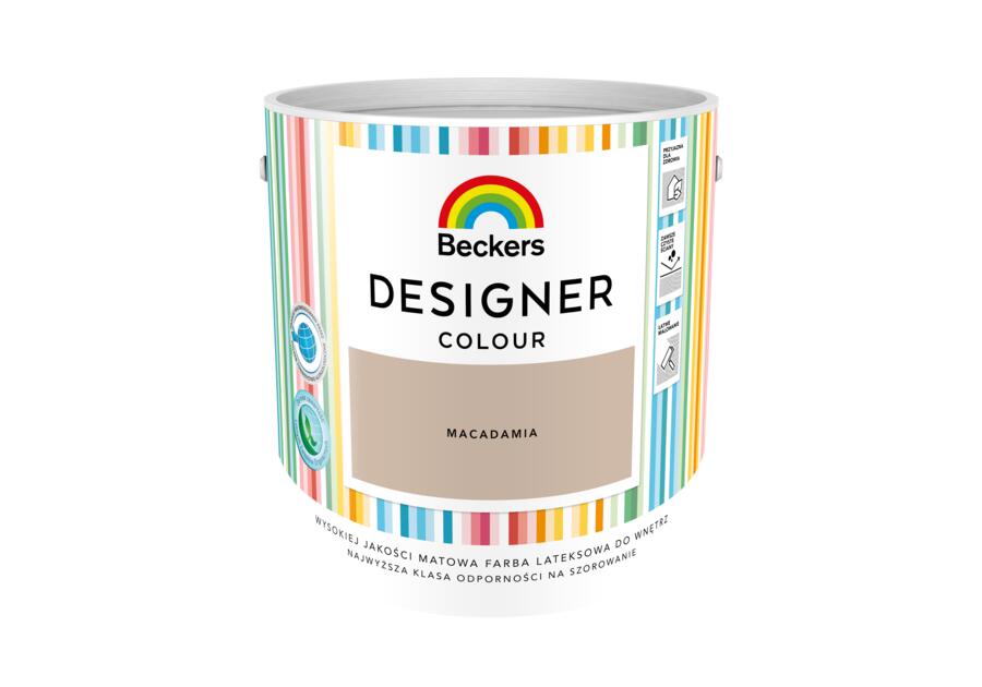 Farba lateksowa Designer Colour Macadamia 2,5 L BECKERS