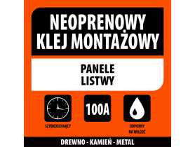 Klej montażowy neoprenowy 100 A - 280 ml SOUDAL