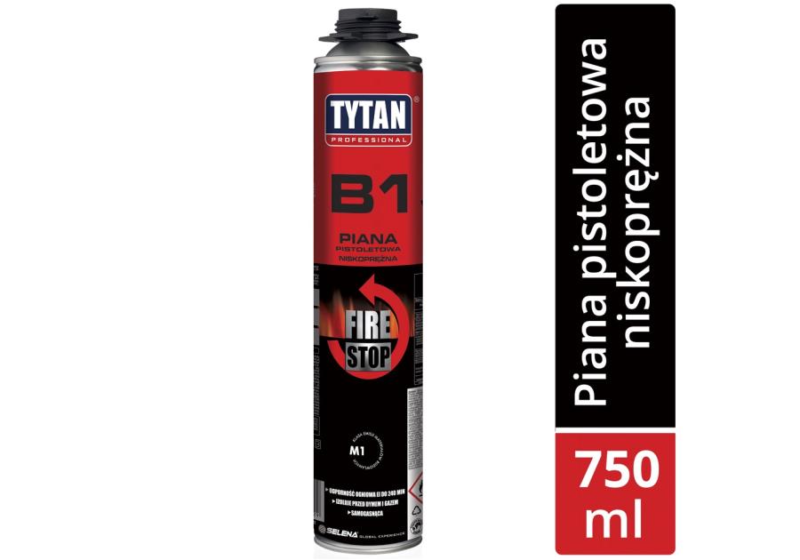 Piana pistoletowa różowa B1 750 ml TYTAN PROFESSIONAL