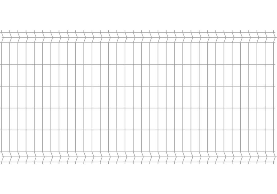 Panel ogodzeniowy 1,23x2,5 m ocynk 75x200 mm oczko POLBRAM