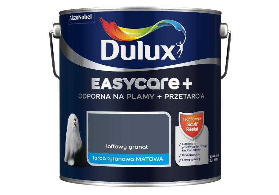 Farba lateksowa EasyCare+ Loftowy Granat 2,5 L DULUX