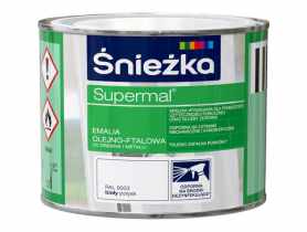 Farba Supermal biały 0,2 L ŚNIEŻKA