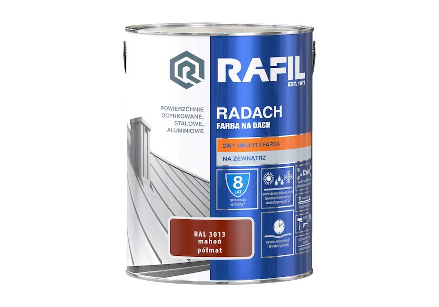 Farba dachowa mahoń RAL3013 5 L RADACH