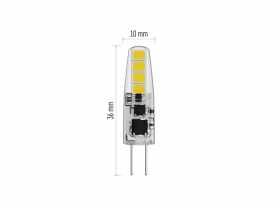 Żarówka LED Classic JC A++ 2W G4 neutralna biel EMOS
