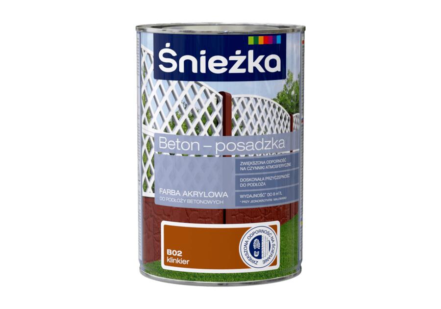 Farba Beton-Posadzka klinkier 1 L ŚNIEŻKA