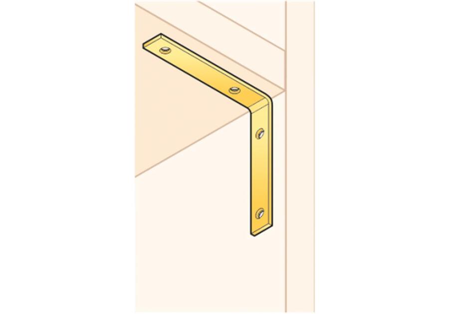 Kątownik wąski 15x15x2,5 cm KW7 DMX