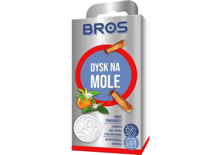 Dysk na mole kwiat pomarańczy BROS