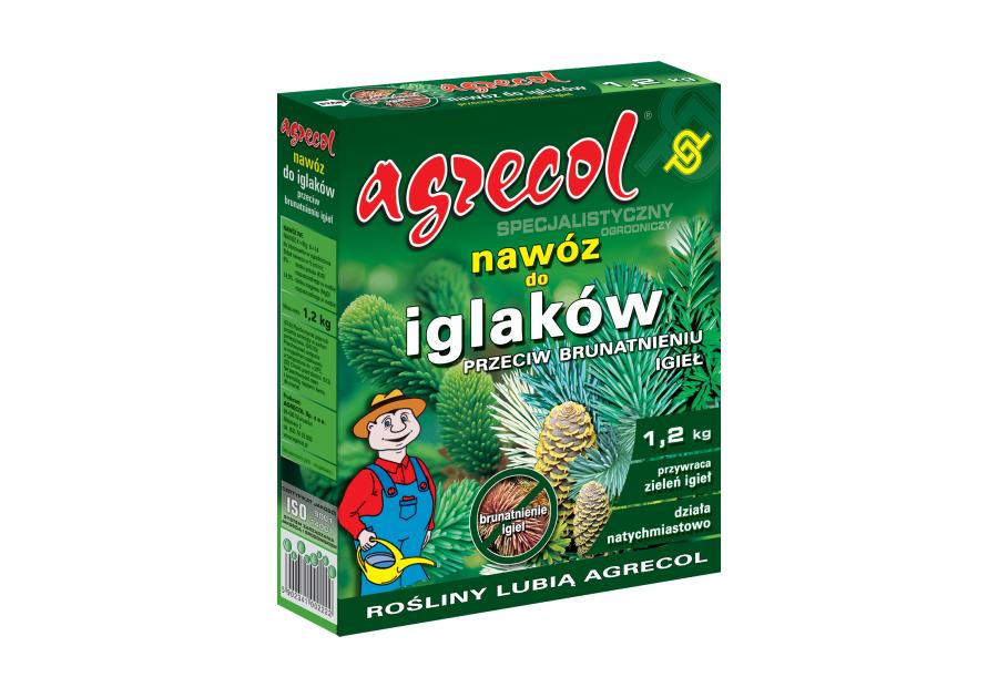 Nawóz do iglaków przeciw brunatnieniu igieł 1,2 kg AGRECOL