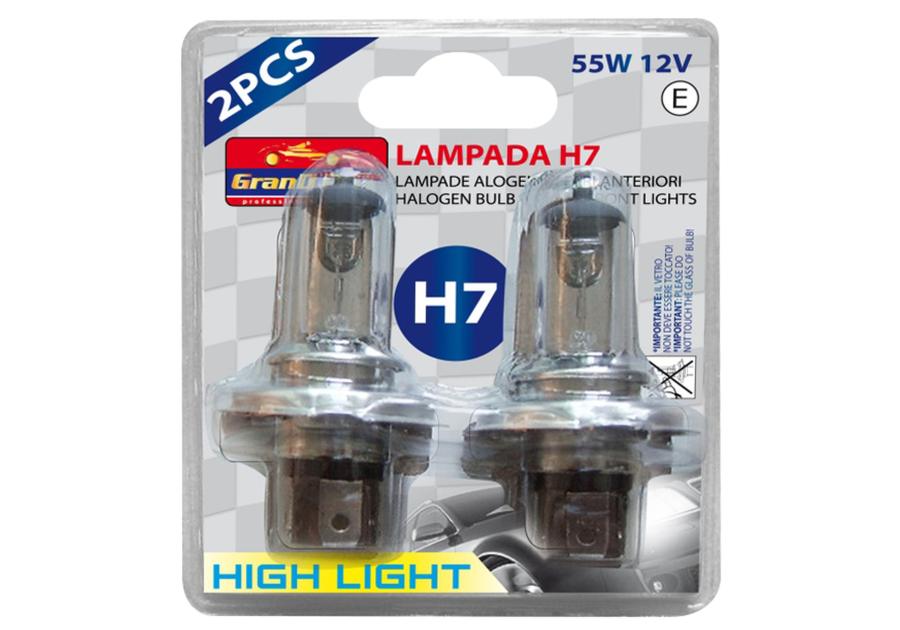 Żarówki H7 12V 60/55W Hight Light GRAND PRIX