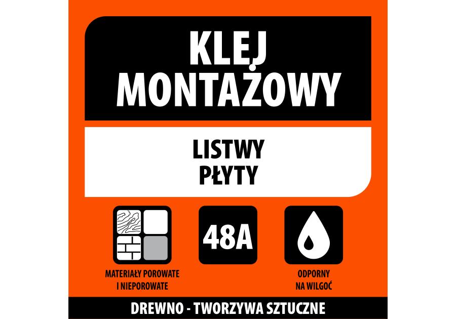 Klej montażowy 48A 280 ml SOUDAL