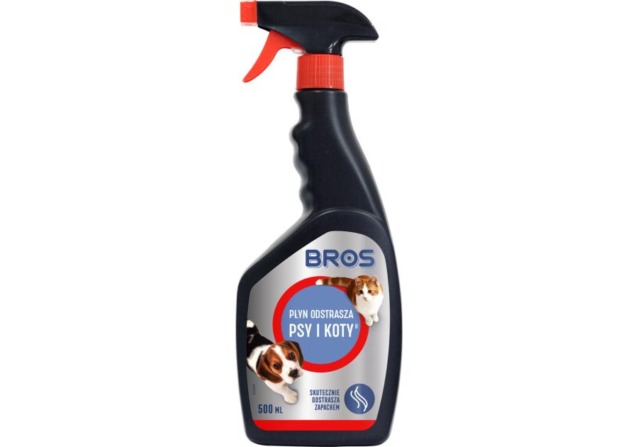 Płyn odstraszający psy i koty 0,5 L BROS