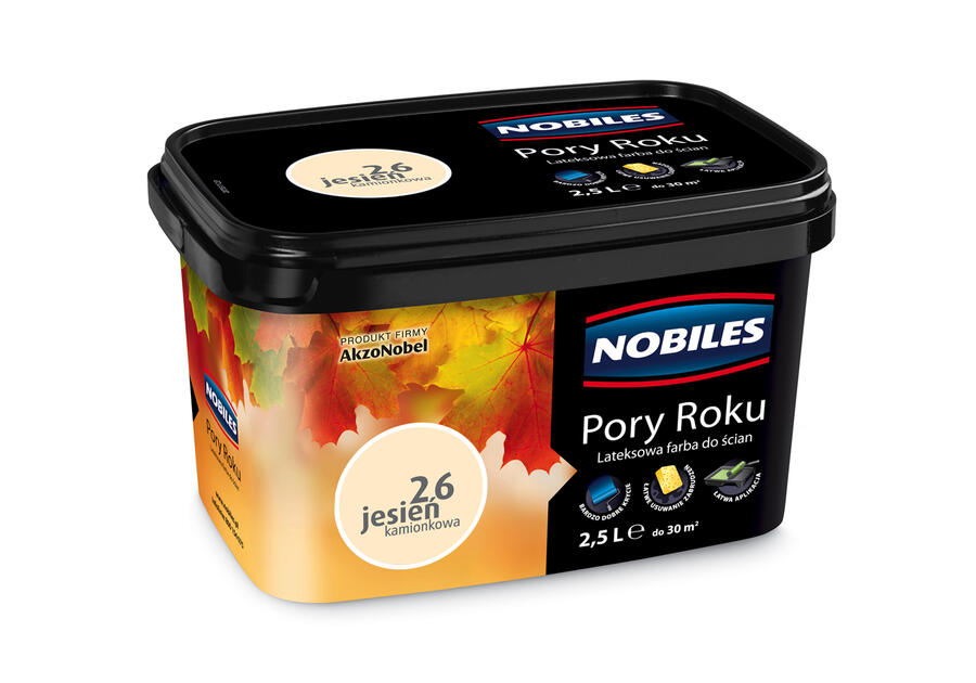 Farba lateksowa Pory Roku 2,5 L jesień kamionkowa NOBILES