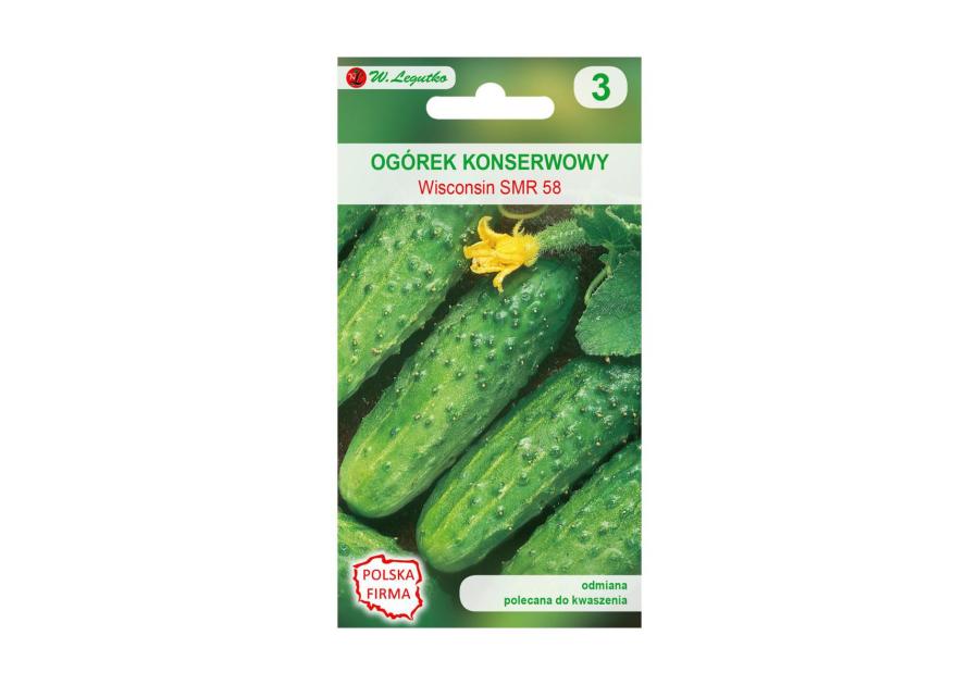 Ogórek gruntowy WIiscosin Smr 58 nasiona tradycyjne 5 g W. LEGUTKO