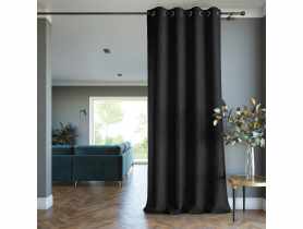 Zasłona Blackout Lamari czarny 140x250 cm AMELIAHOME