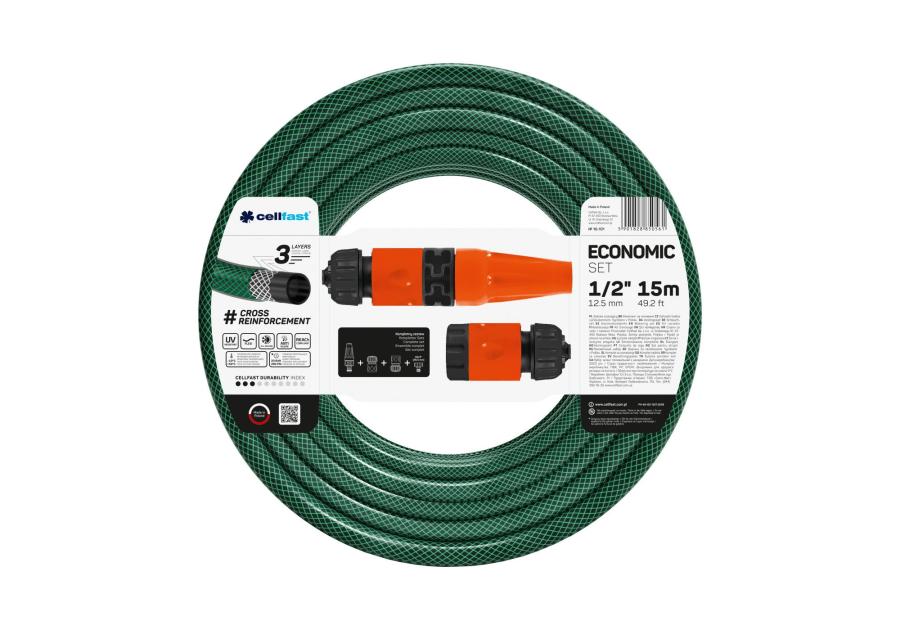 Zestaw zraszający Economic 1/2 - 1500 cm CELLFAST