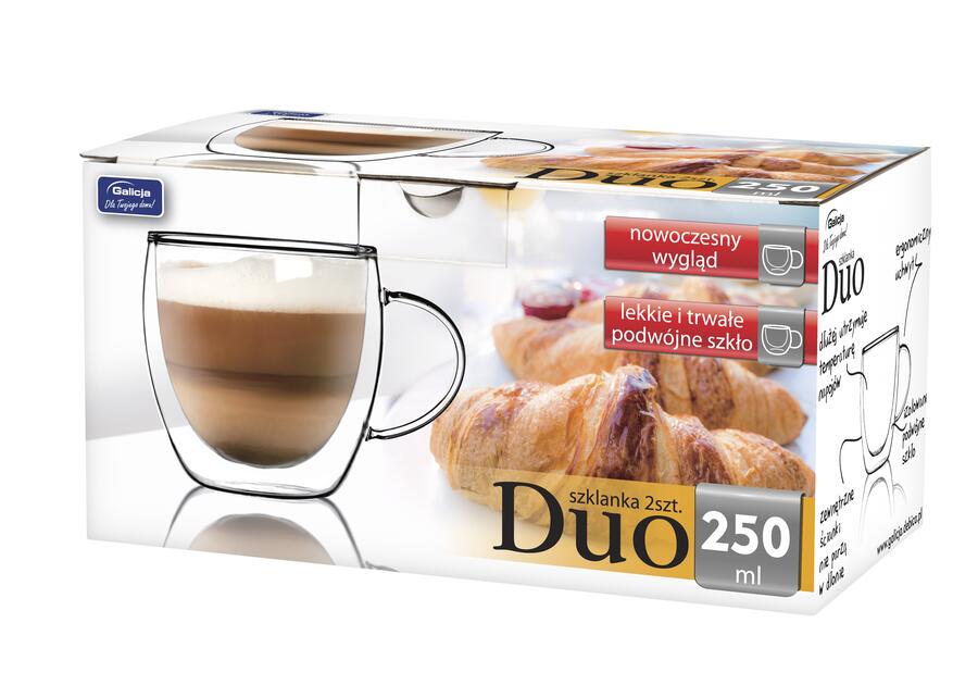 Szklanka z uchem Duo 250 ml 2 szt. 20135 GALICJA