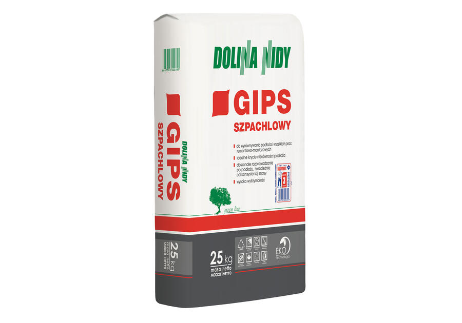 Gips szpachlowy 25 kg DOLINA NIDY