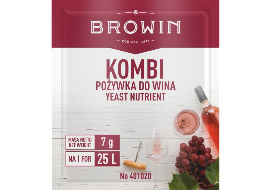 Pożywka do wina KOMBI BROWIN