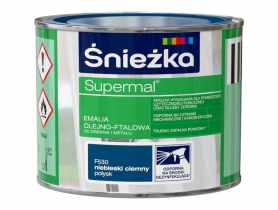 Farba Supermal niebiseki ciemny 0,2 L ŚNIEŻKA