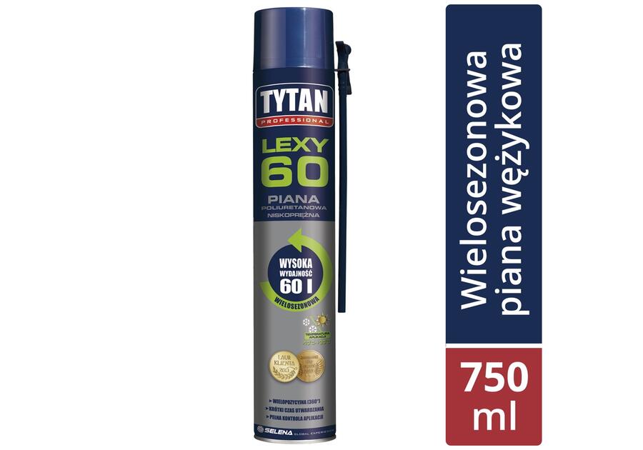 Piana wężykowa wielosezonowa Lexy 60 750 ml TYTAN PROFESSIONAL