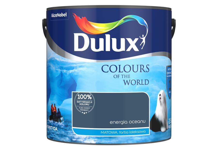 Farba do wnętrz Kolory Świata 2,5 L energia oceanu DULUX