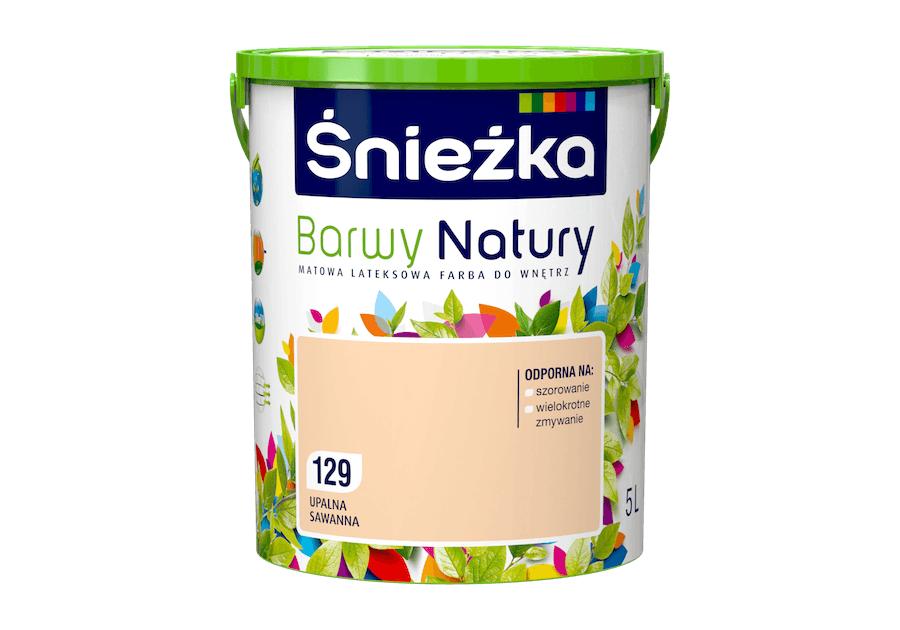Farba do ścian i sufitów upalna sawanna 5 L ŚNIEŻKA