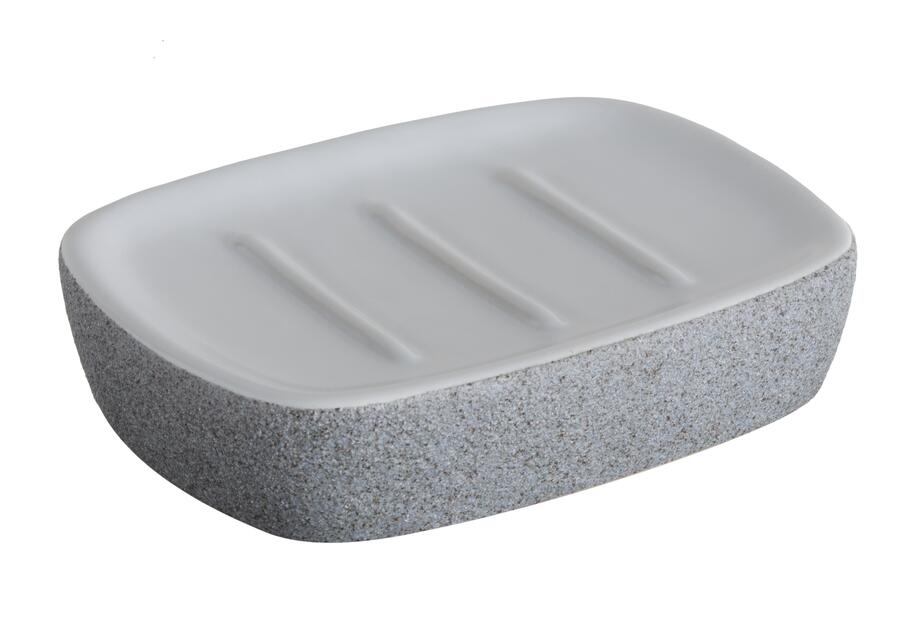Mydelniczka Stone szara BISK