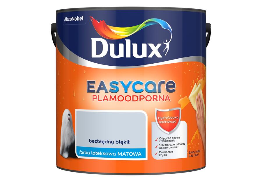 Farba do wnętrz EasyCare 2,5 L bezbłędny błękit DULUX